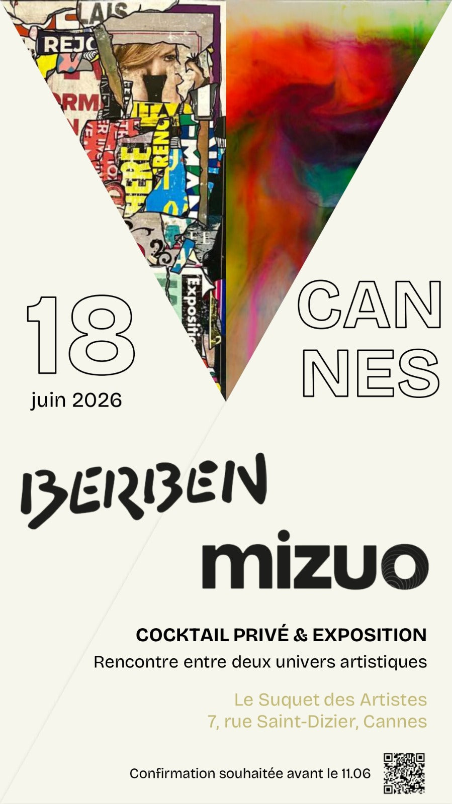 Cocktail Privé & Exposition - Berben x Mizuo