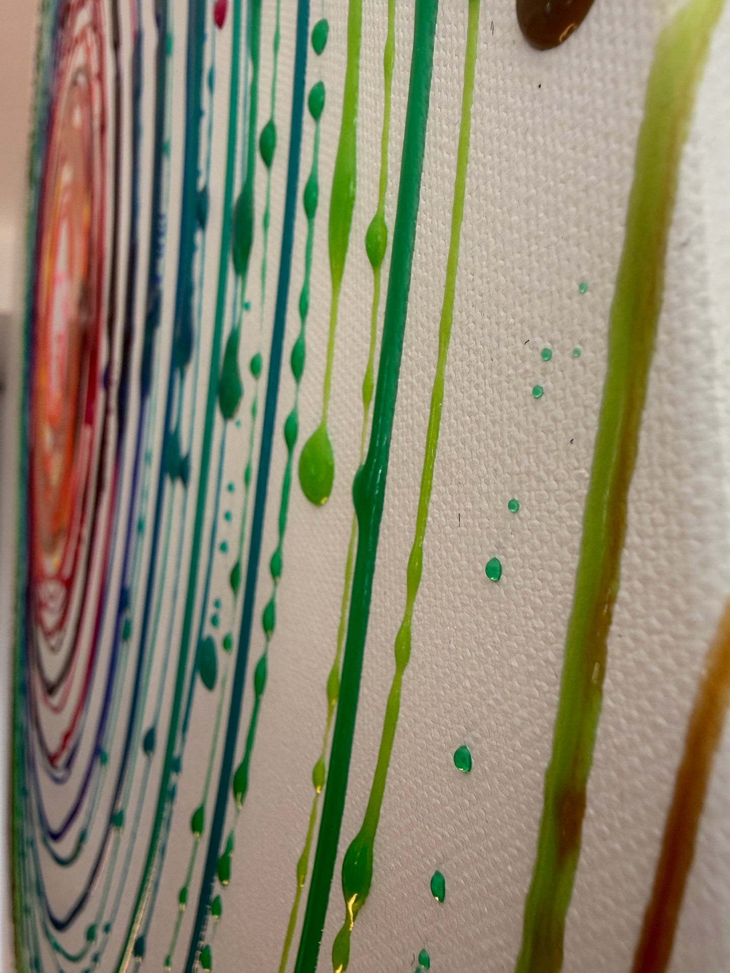 潮火 - Toile Shiobi - Marée de feu - 80cm x 80cm