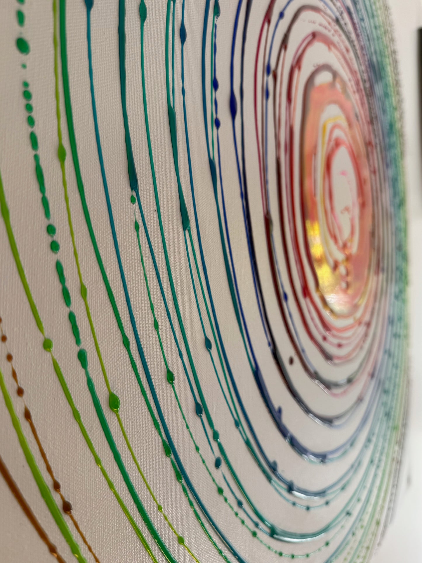 潮火 - Toile Shiobi - Marée de feu - 80cm x 80cm