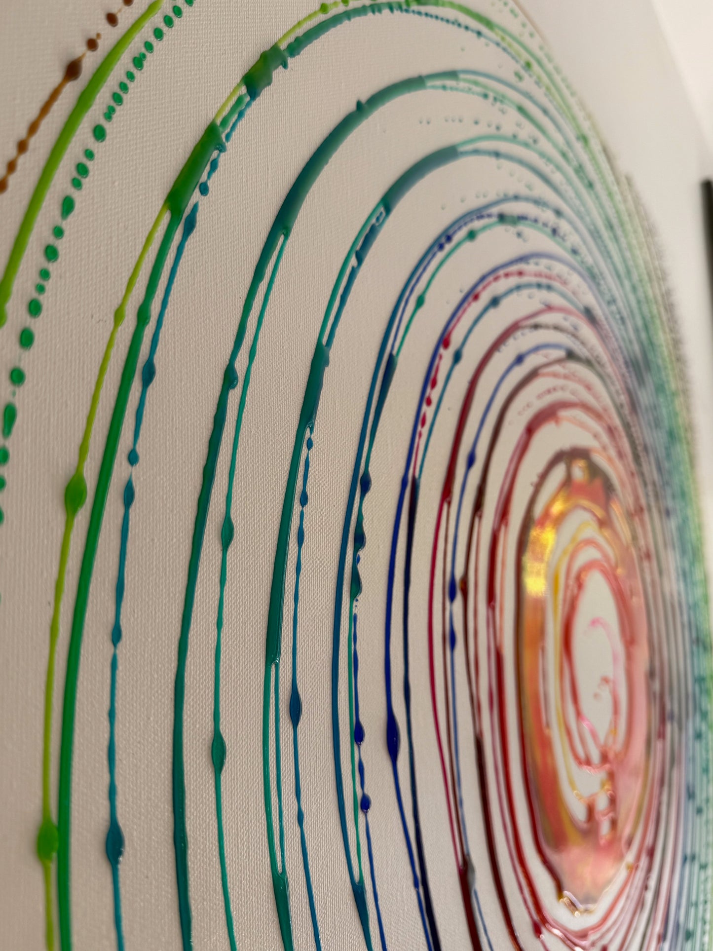 潮火 - Toile Shiobi - Marée de feu - 80cm x 80cm