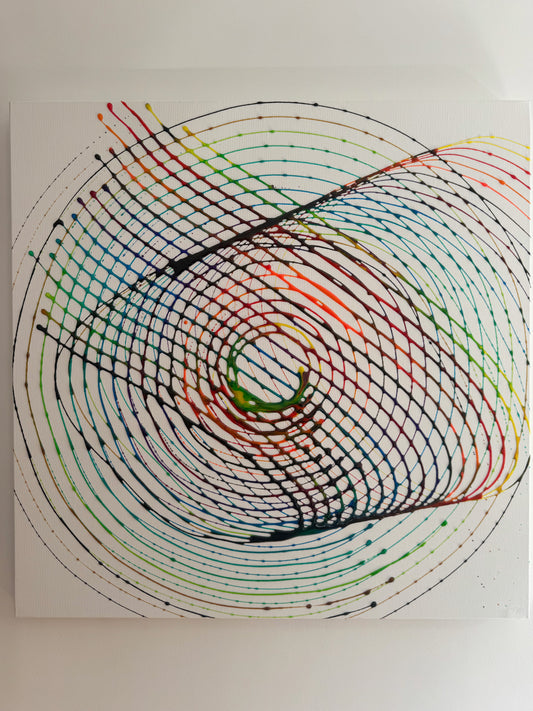 水昇 - Toile Suishō - Élévation de l’eau - 80cm x 80cm