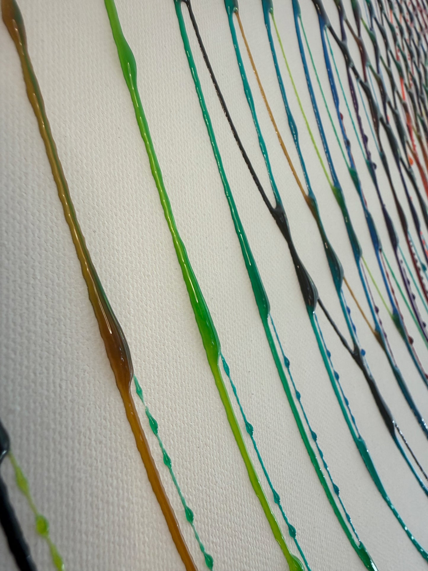 水昇 - Toile Suishō - Élévation de l’eau - 80cm x 80cm