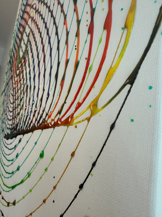 水昇 - Toile Suishō - Élévation de l’eau - 80cm x 80cm