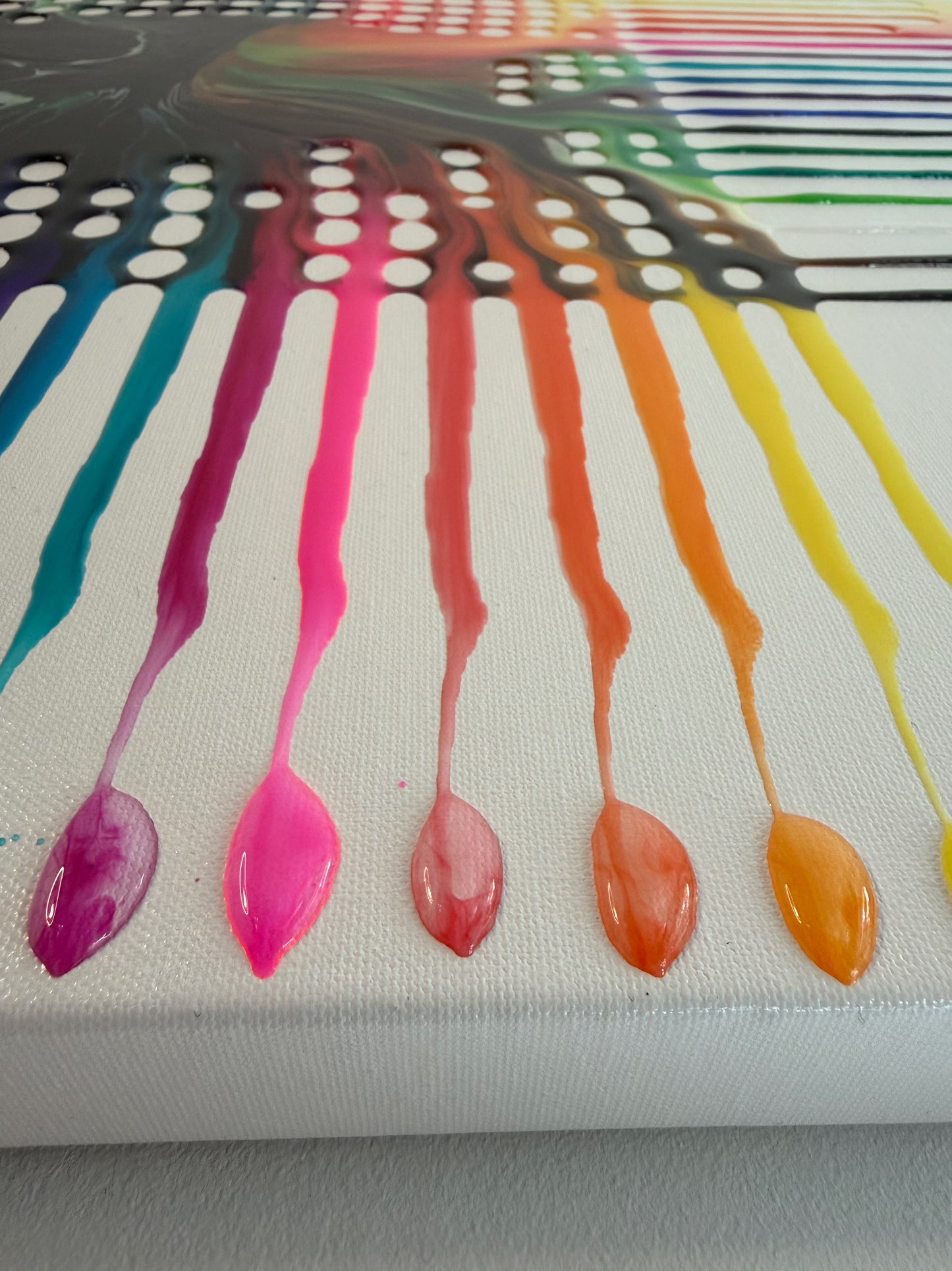 森静 - Toile Mori-shizu - Forêt immobile - 80cm x 80cm