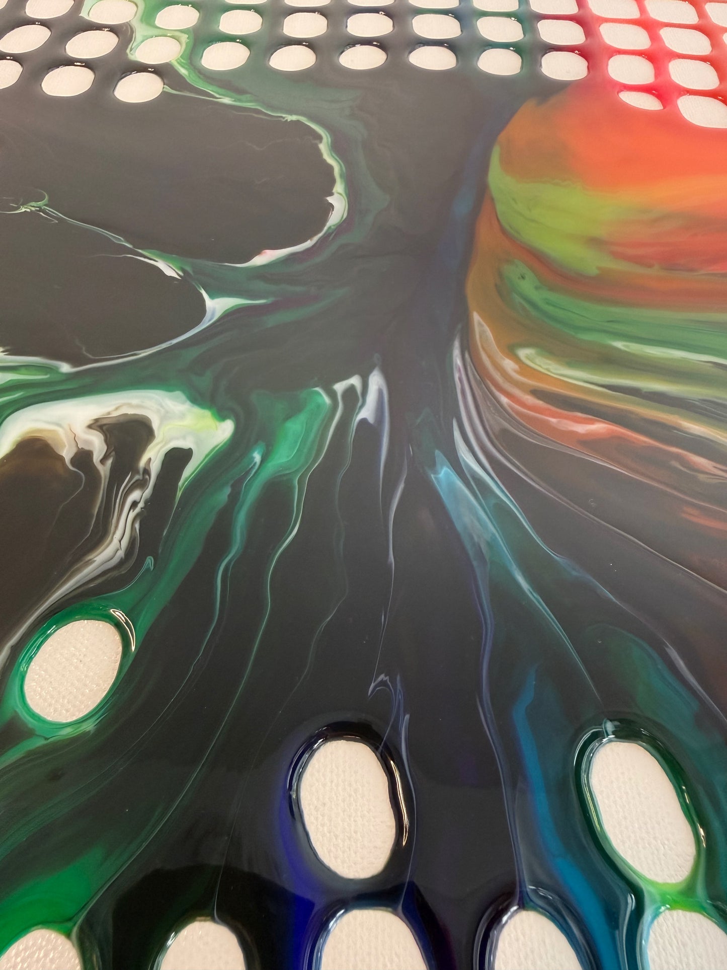 森静 - Toile Mori-shizu - Forêt immobile - 80cm x 80cm