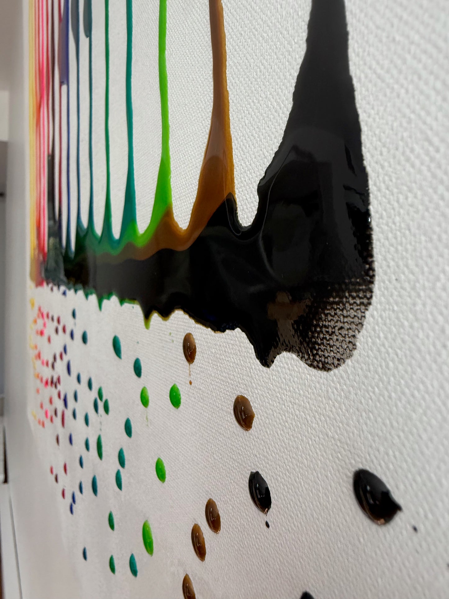 霧径 - Toile Kiri-michi - Sentier de brume - 80cm x 80cm