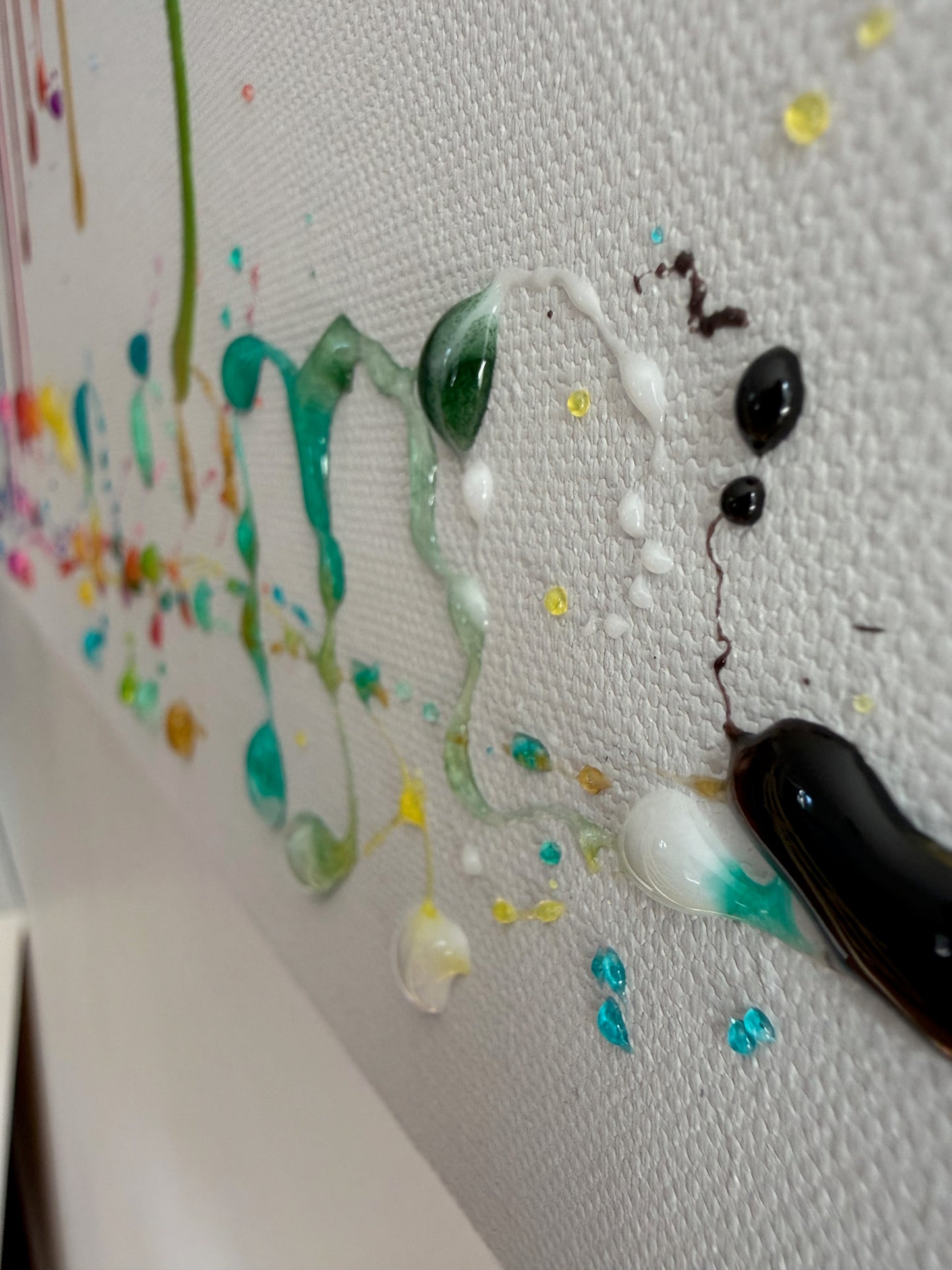 木漏日 - Toile Komorebi - Lumière à travers les arbres - 100cm x 100cm