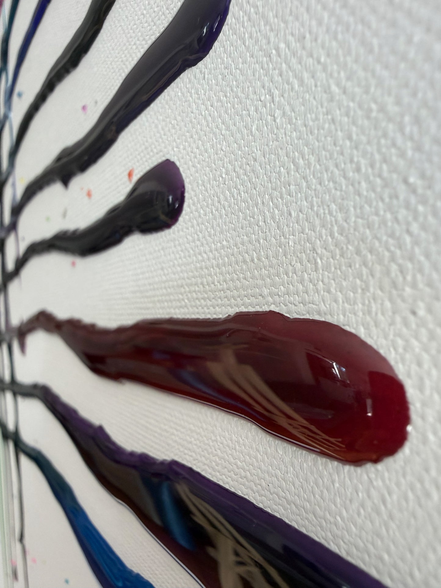 木漏日 - Toile Komorebi - Lumière à travers les arbres - 100cm x 100cm