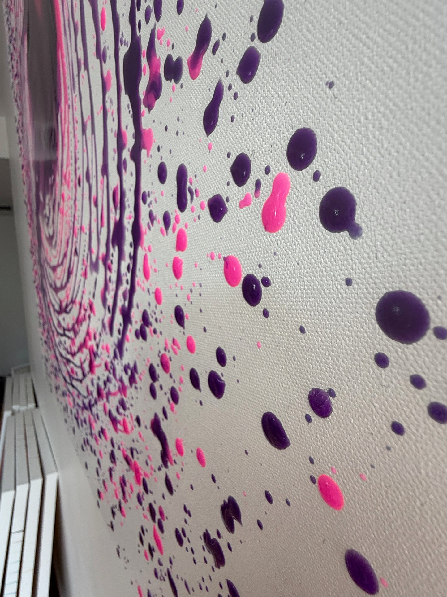 波宙 - Toile Hachū - Onde cosmique - 100cm x 100cm