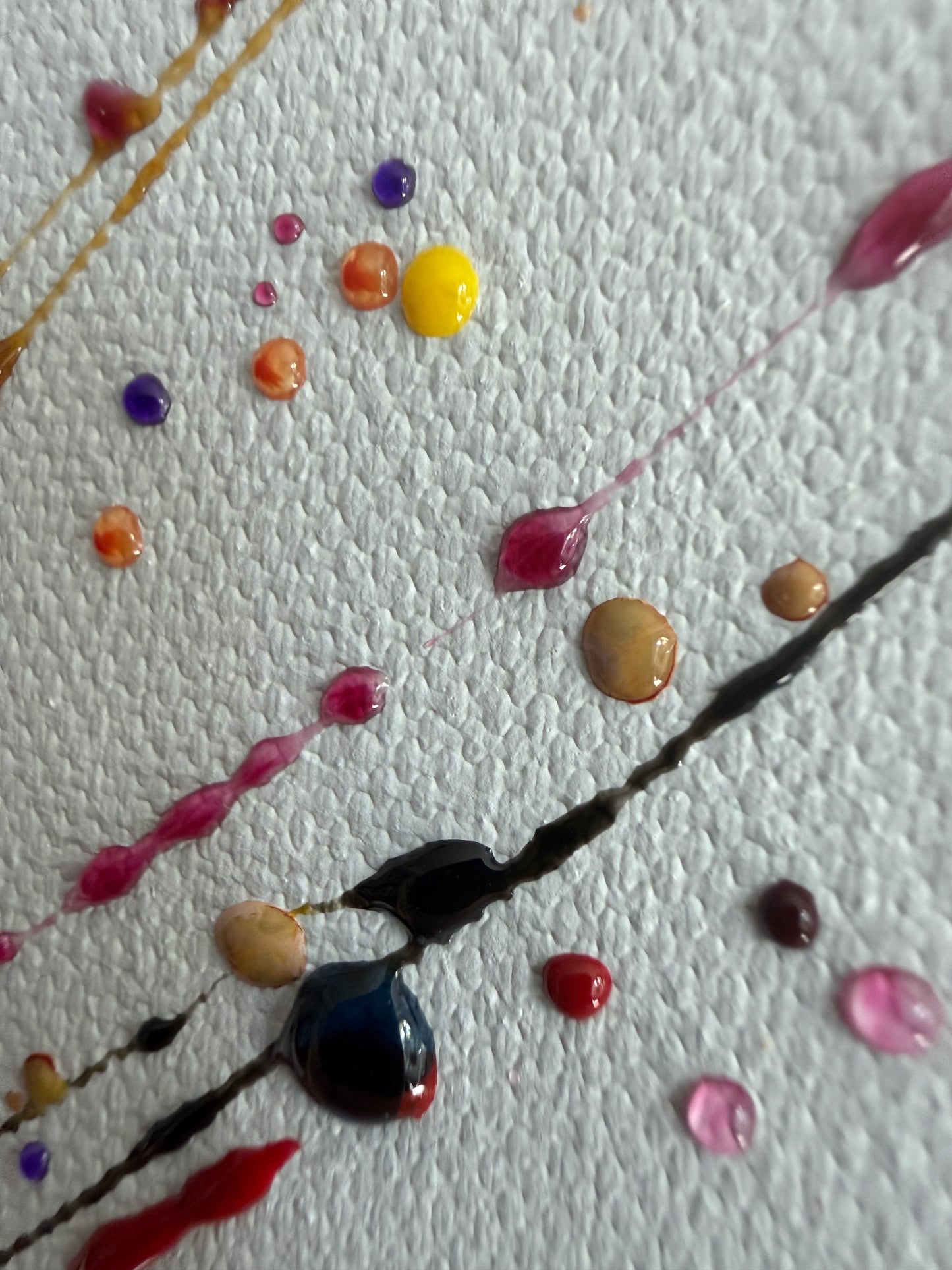 渦底 - Toile Uzoko - Fond du tourbillon - 80cm x 80cm