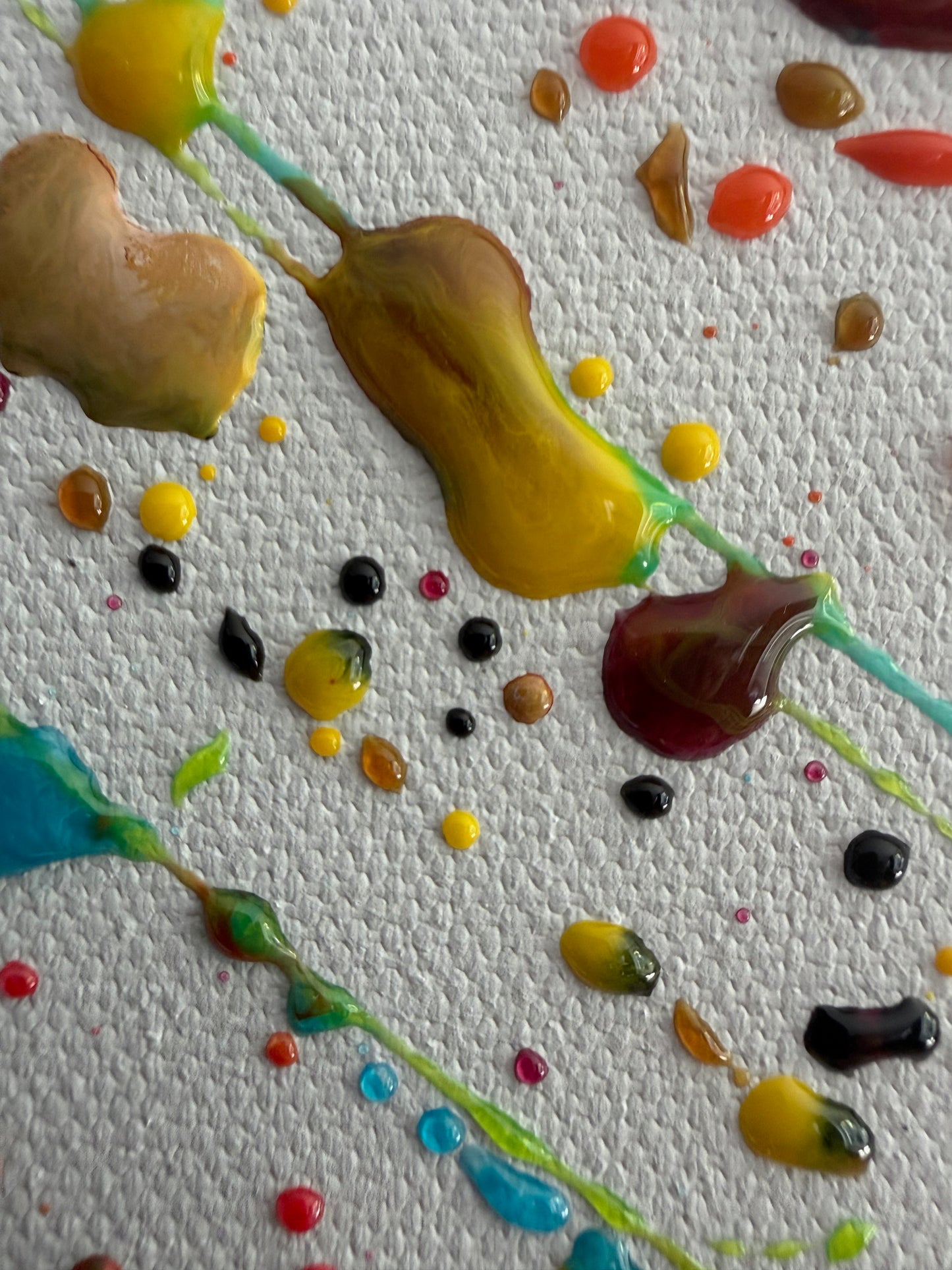 渦底 - Toile Uzoko - Fond du tourbillon - 80cm x 80cm