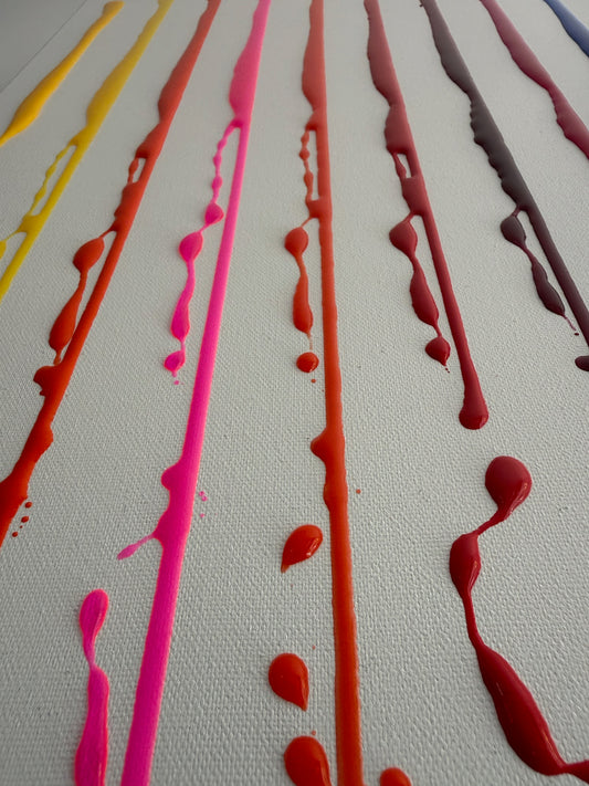 風稜 - Toile Fūryō - Arêtes du vent - 61cm x 50cm