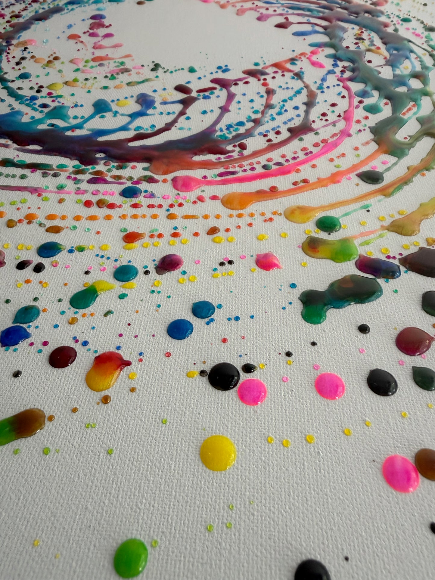 雫路 - Toile Shizukuji - Chemin de gouttes - 61cm x 50cm