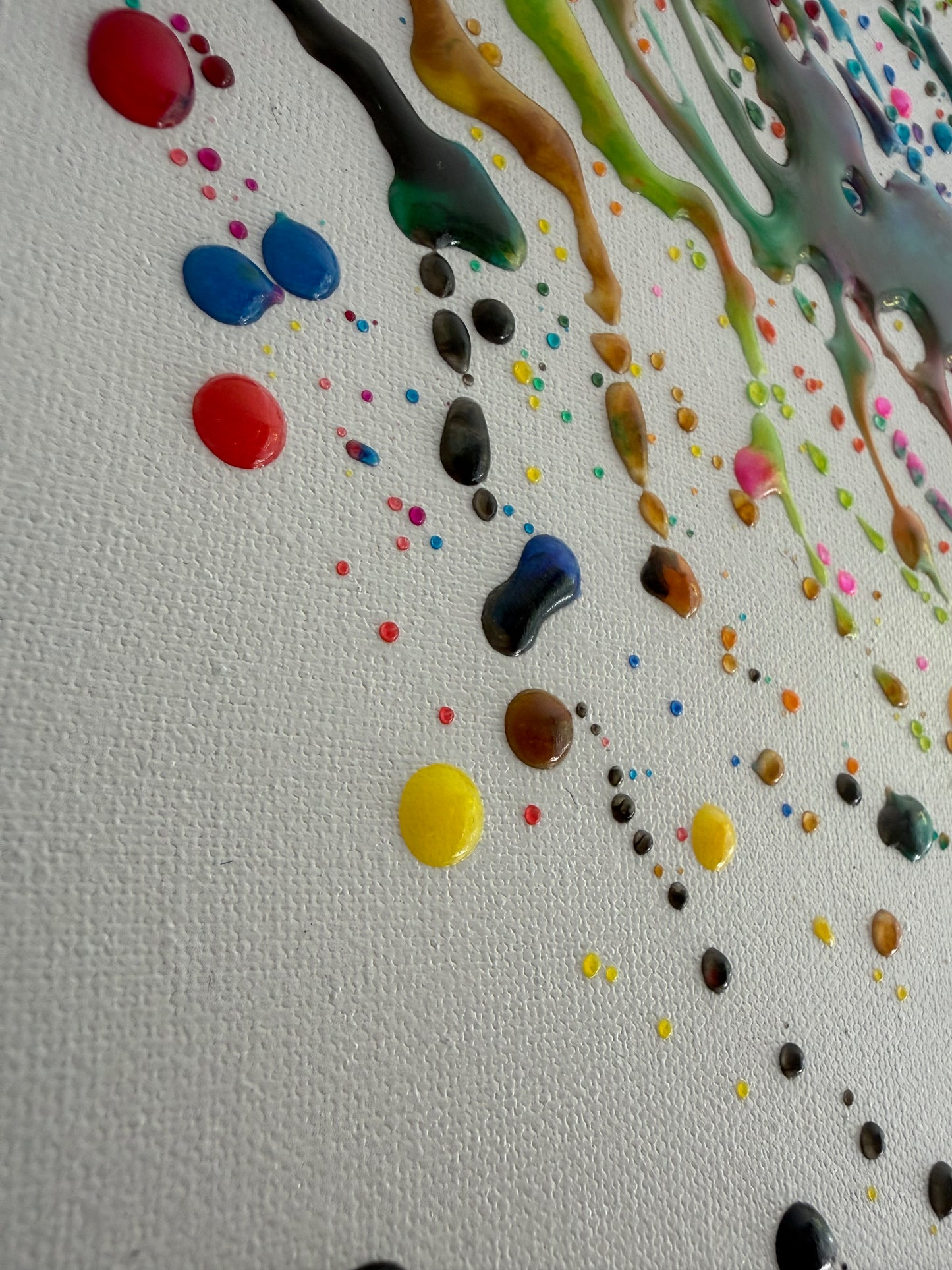 雫路 - Toile Shizukuji - Chemin de gouttes - 61cm x 50cm